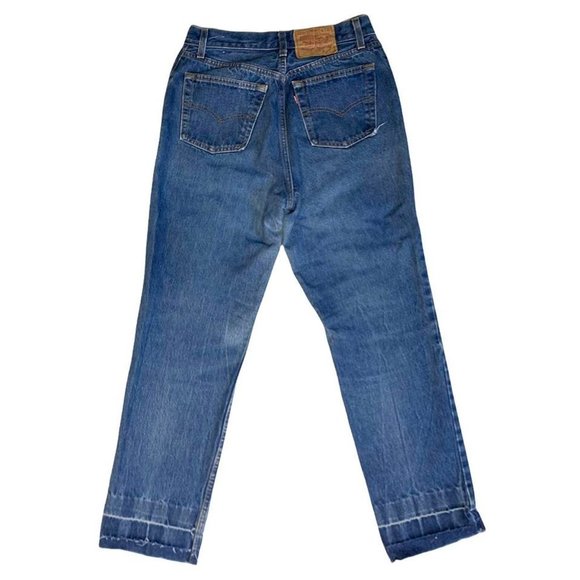 Levi's Denim - Levi’s Jeans 501 Vintage 80s Button Fly Denim Mom Jean High Waist 29x30